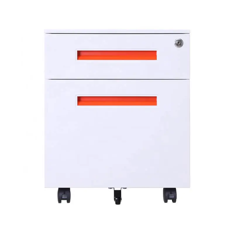 steel 2 drawer mobile pedestal in 2021