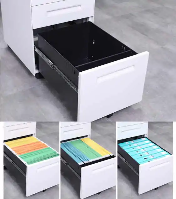 metal office furniture mobile pedestal supplier