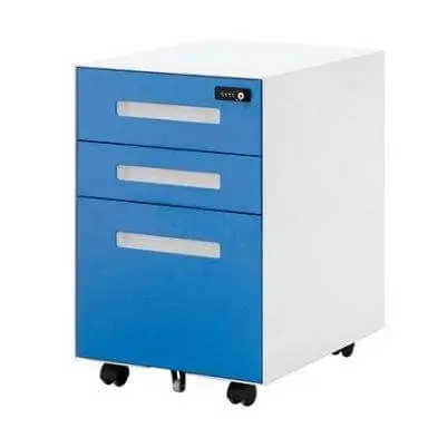 steel 3 drawer mobile pedestal for sale